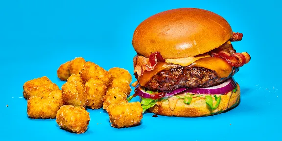 HAMBURGUESA DE LA CASA