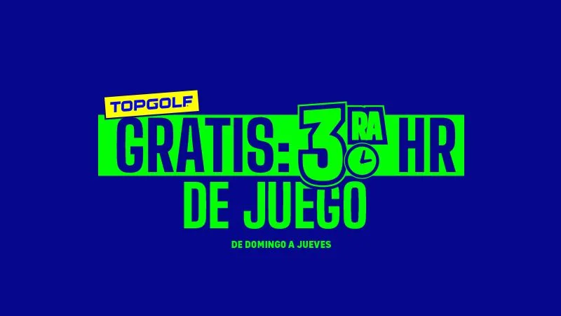 APROVECHA LA 3RA HORA GRATIS