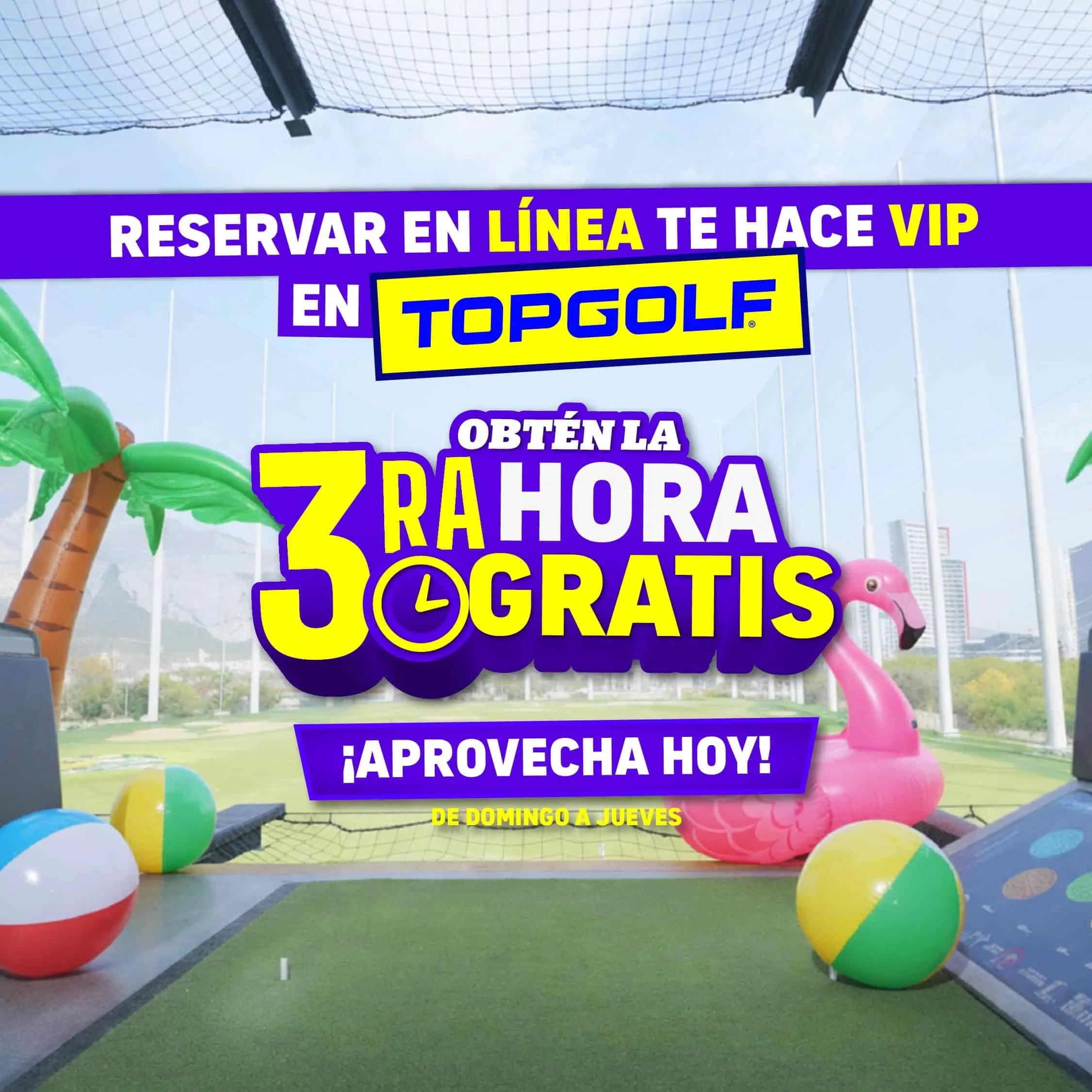 3RA HORA GRATIS
