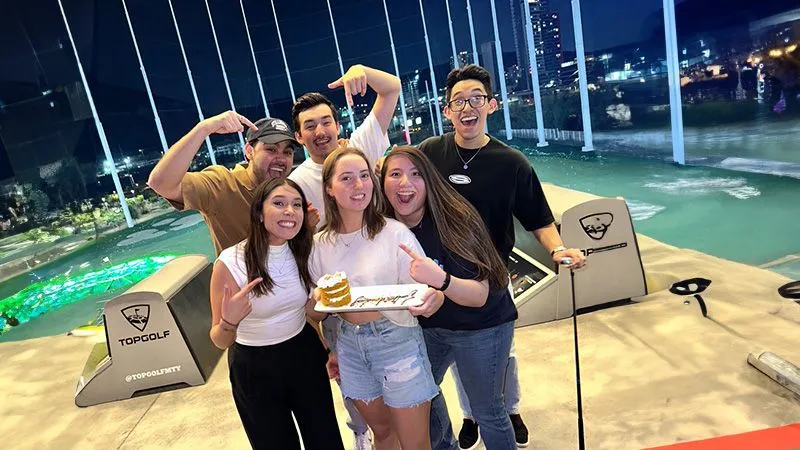 THE TOPGOLF BIRTHAY EXPERIENCE